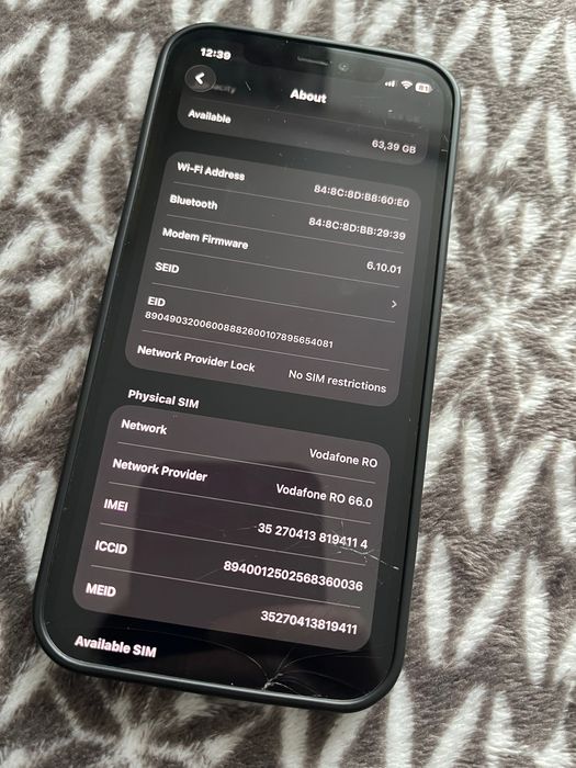 iPhone 12 128GB 5G Blue