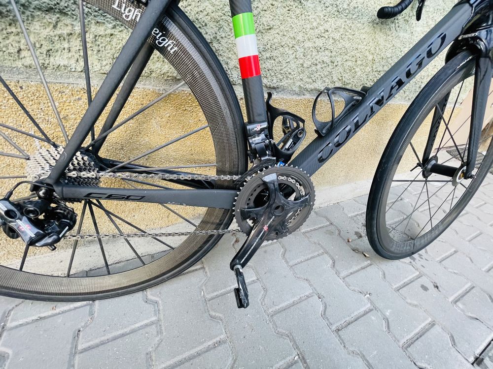 Карбонов велосипед COLNAGO C60•Campagnolo super record 11 speed•