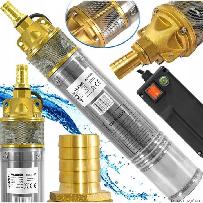 Pompa apa curata pentru adancime, 1100 W, 4SKM150-1.1kW, Veke