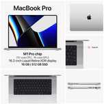 MacBook Pro M1 Pro 16/512GB 16‑inch Silver (MK1E3AB/A)