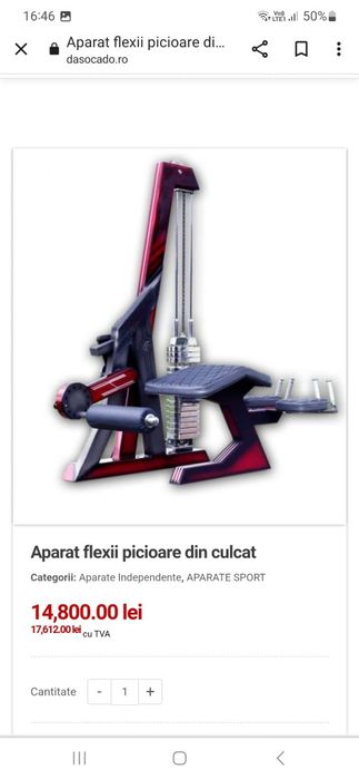 Aparat flexii Daso Cado