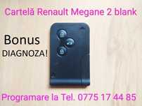 Cartelă,Card Renault Megane,cheie Scenic,blank, programez,repar,NOU