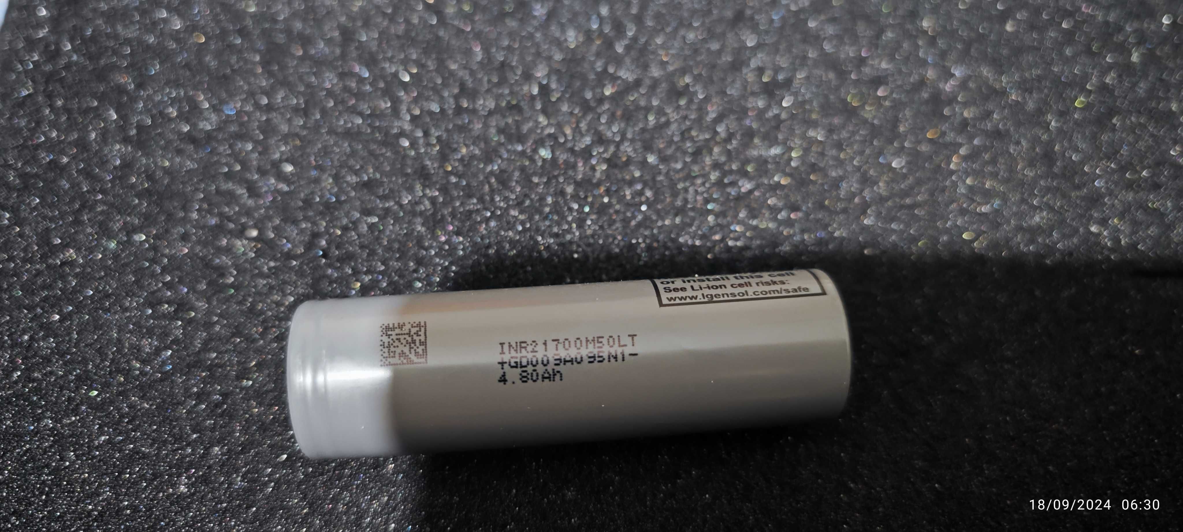 Li-ion LG MH1 18650 Battery 3200mAh/LG M50LT 21700 Battery 5000mAh