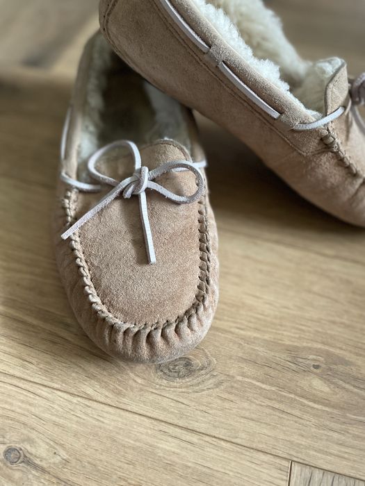 Mocasini cu blana UGG