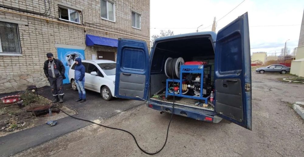 Чистка канализации крот услуги