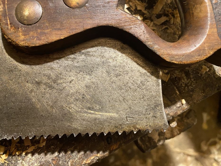 Английски трион Spear and Jackson, над 90-годишен