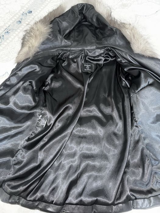 Кожаная куртка,турецская почти как новая