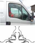 Ивеко стикер странични стикери цветя  модел 2 Iveco sticker Daily