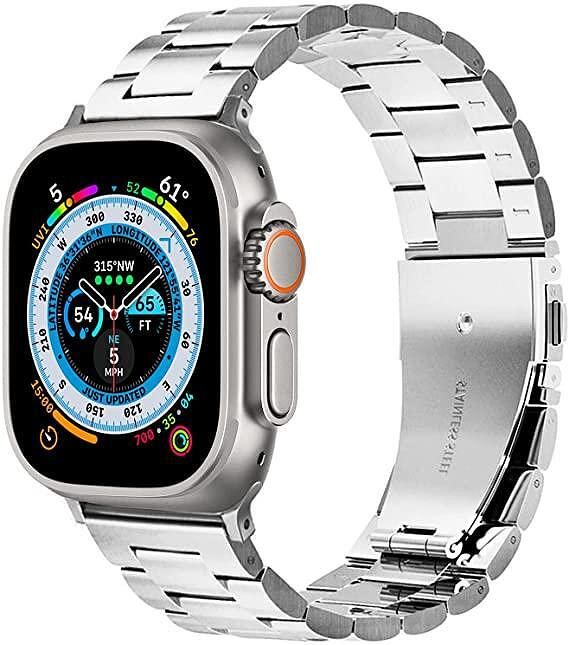 Каишка tech-protect business style stainless за apple watch ultra 49mm