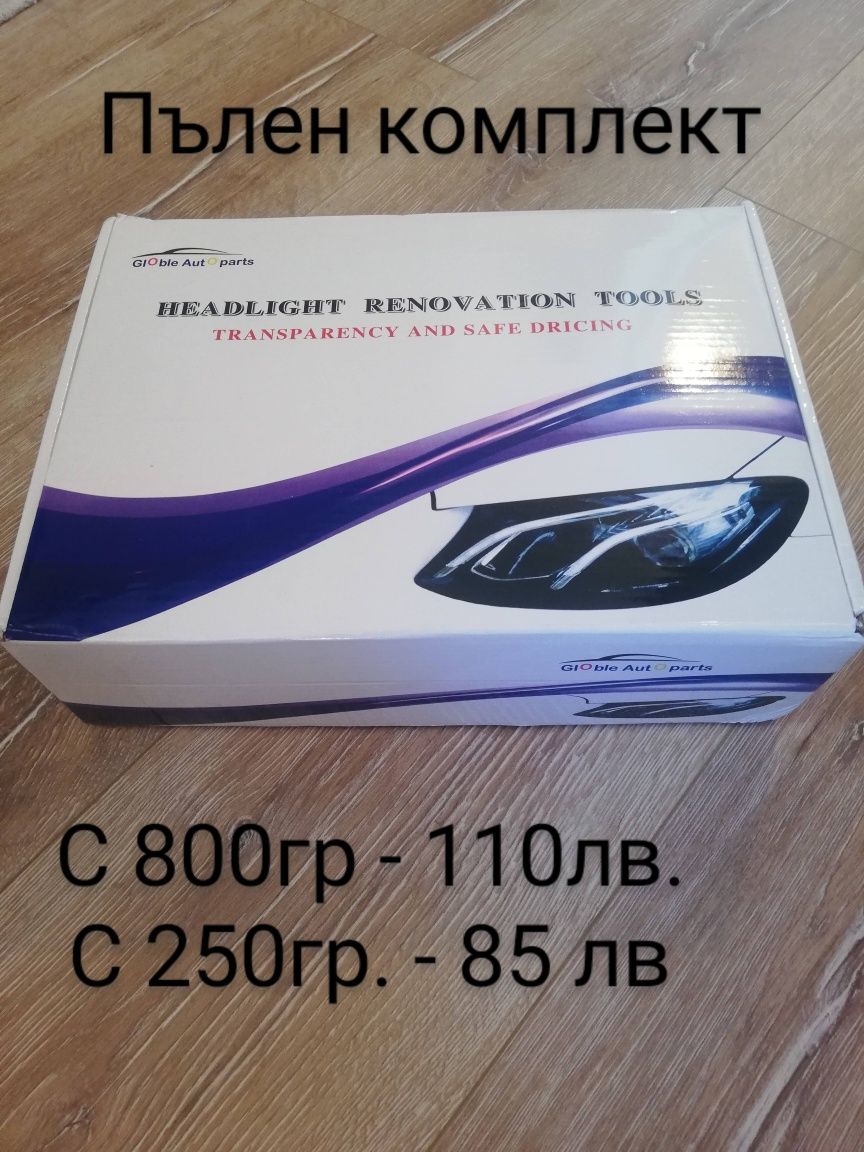 Течност за полиране на фарове 350гр.