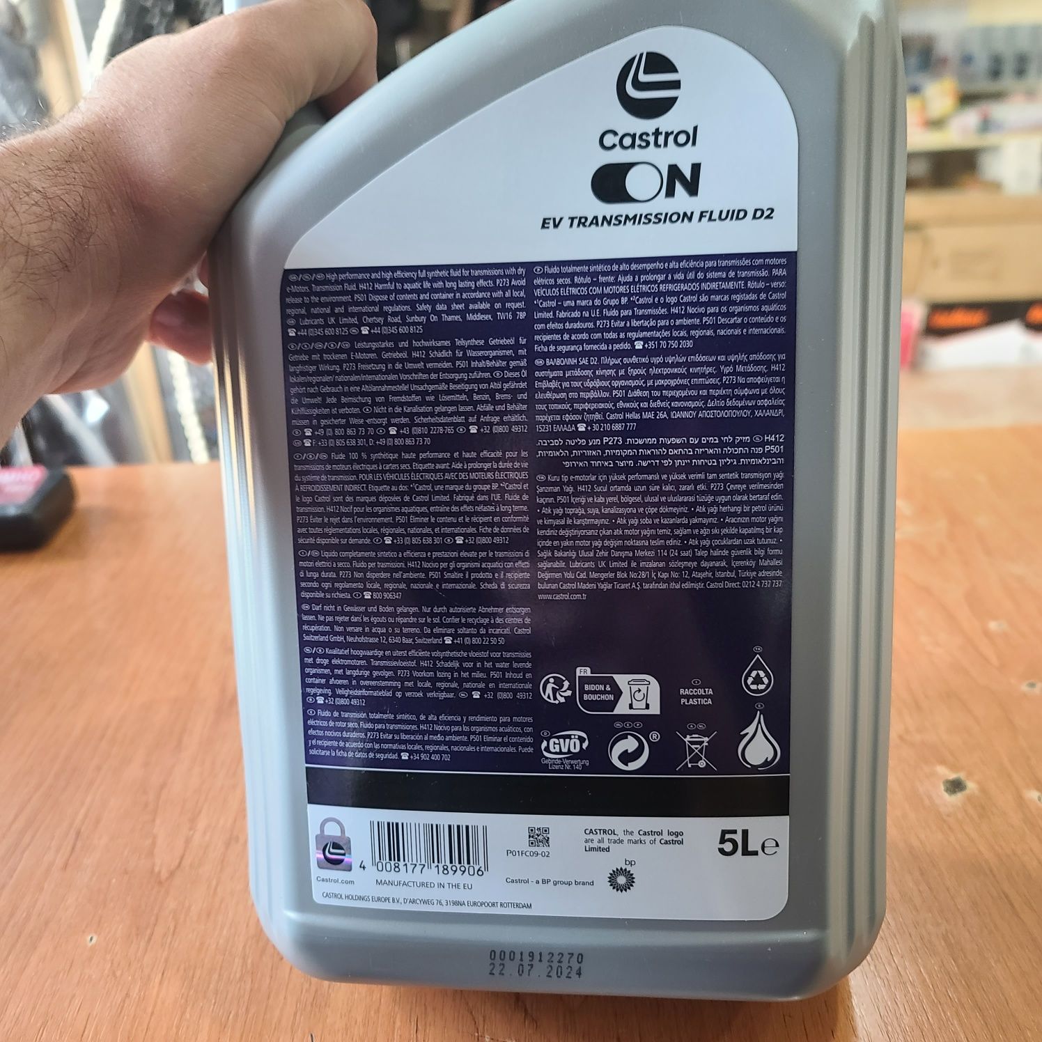 Castrol D2 EV lixiang,zeekr,byd,leap motor,buick,voyah,