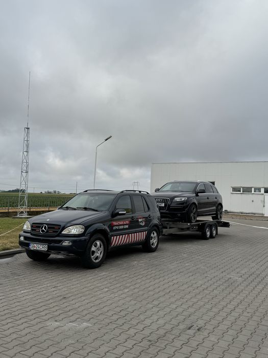 Tractari Auto Sibiu Asistenta Rutiera A1 Platforma Transport Utilaje