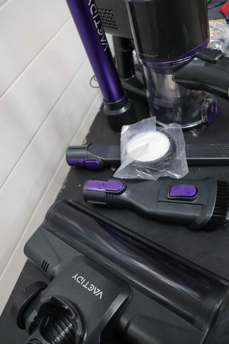 Безжична прахосмукачка Vactidy V8 Pro, тъчдиск дисплей, ANIMAL, Led