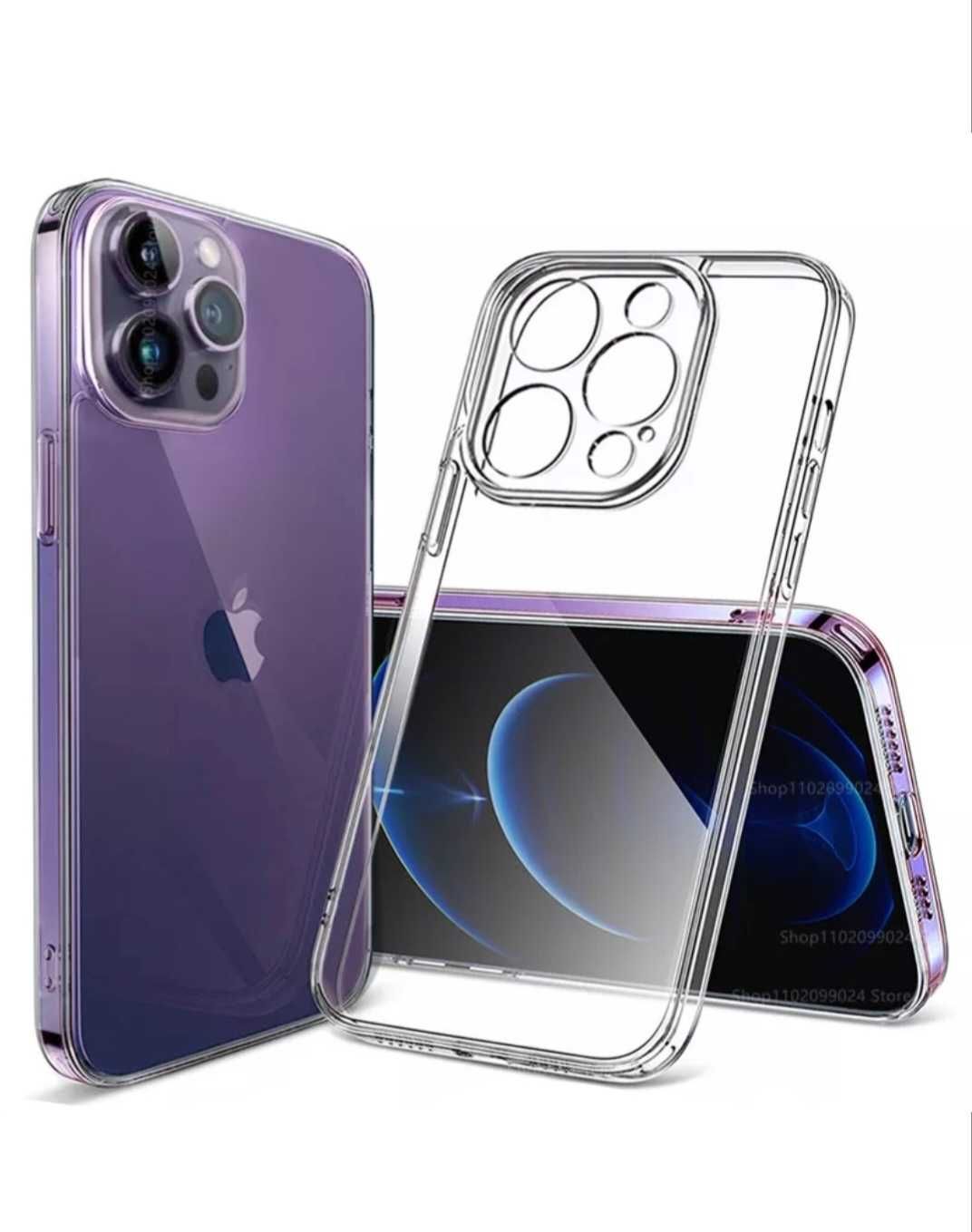 Husa Transparenta cu Protectie Camera iPhone 13 Pro Max