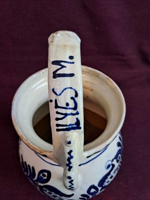 ceramica Korond semnat Ilyes M datat 1987