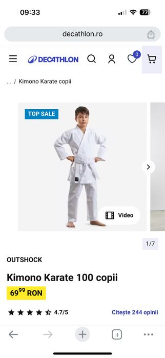 Kimono Karate copii 110