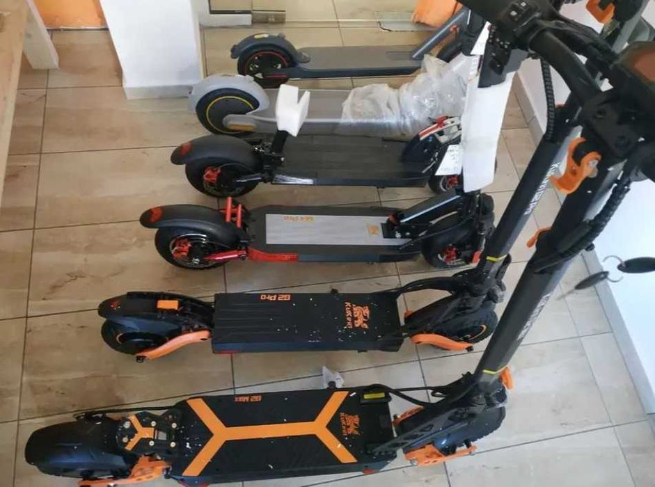 TOP! KUGOO KIRIN G2 MAX 80km 55km/h Trotineta electrica