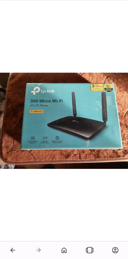 Tp-link 6400 симкартали роутер