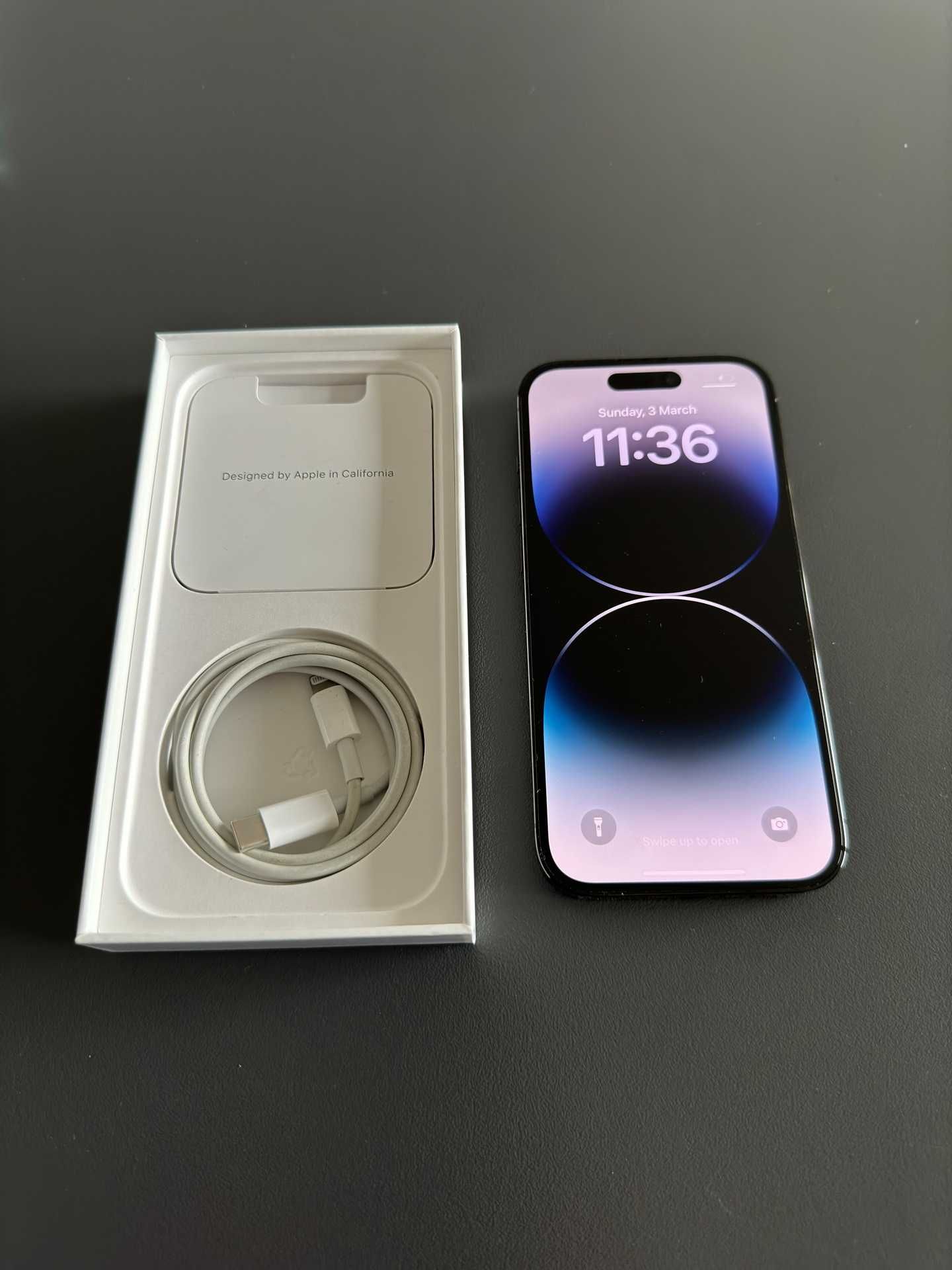 iPhone 14 Pro, Space Black, 256GB с Гаранция