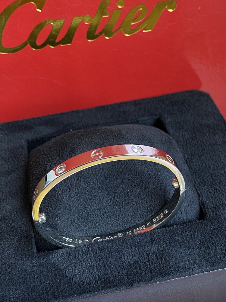 Cartier LOVE 16 White Gold 18K Diamond