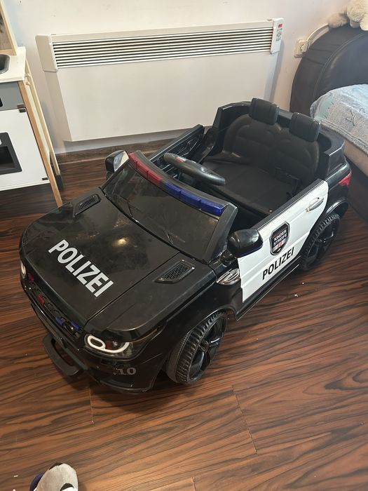 Детска полицейска кола POLIZEI (двуместна)