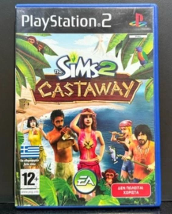PS2-Игра-Sims 2-Castaway