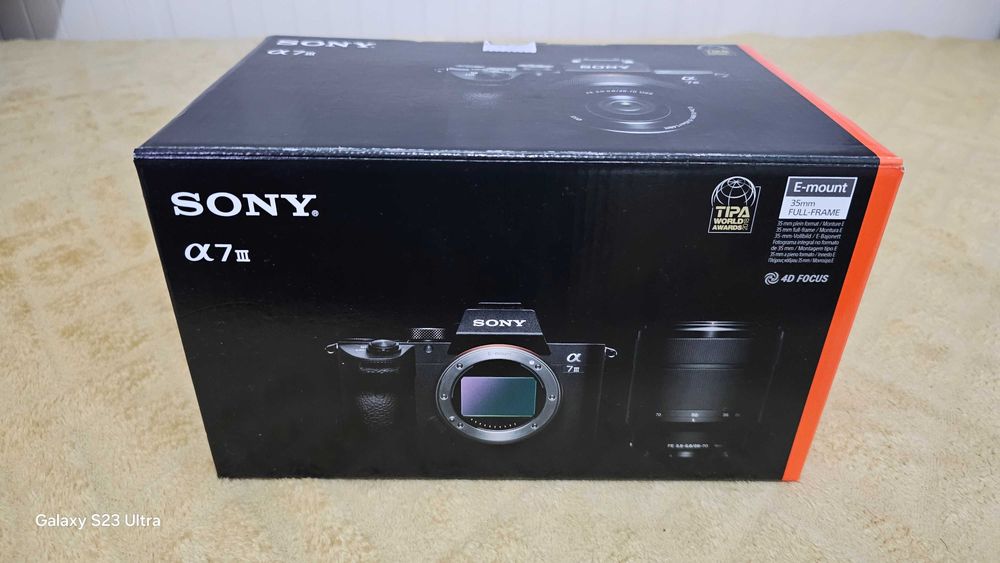 Sony A7 III KIT 28-70 F/3.5-5.6 OSS nou- 3 ani garantie