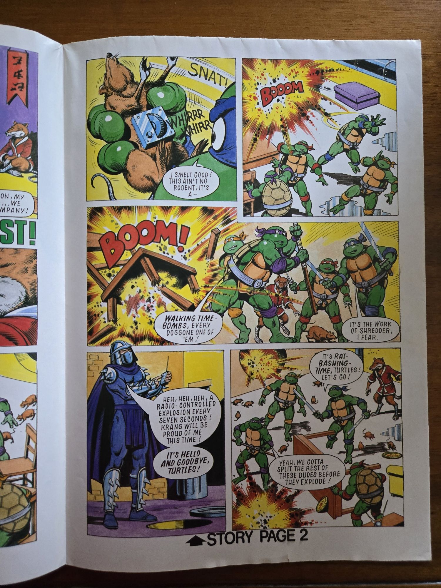 Reviste Comics Poster Ninja Turtles TNMT
