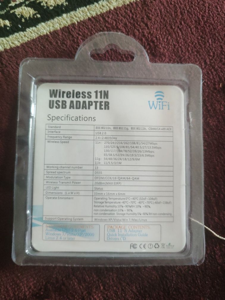 Usb wifi адаптер