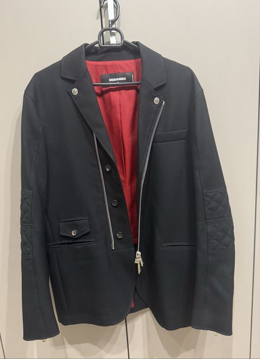 Мъжко черно сако Dsquared2