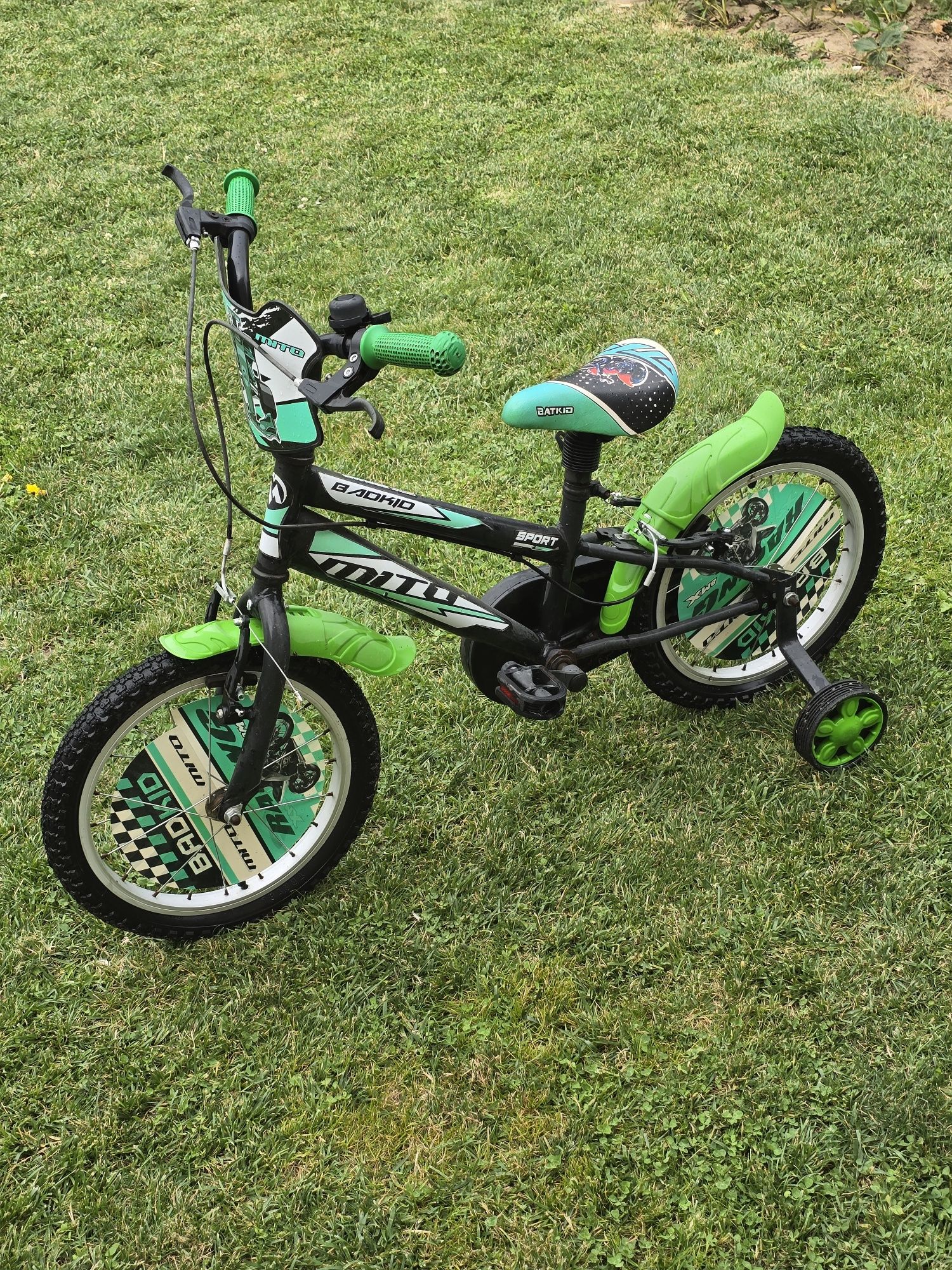 Bicicleta copil Roti ajutatoare