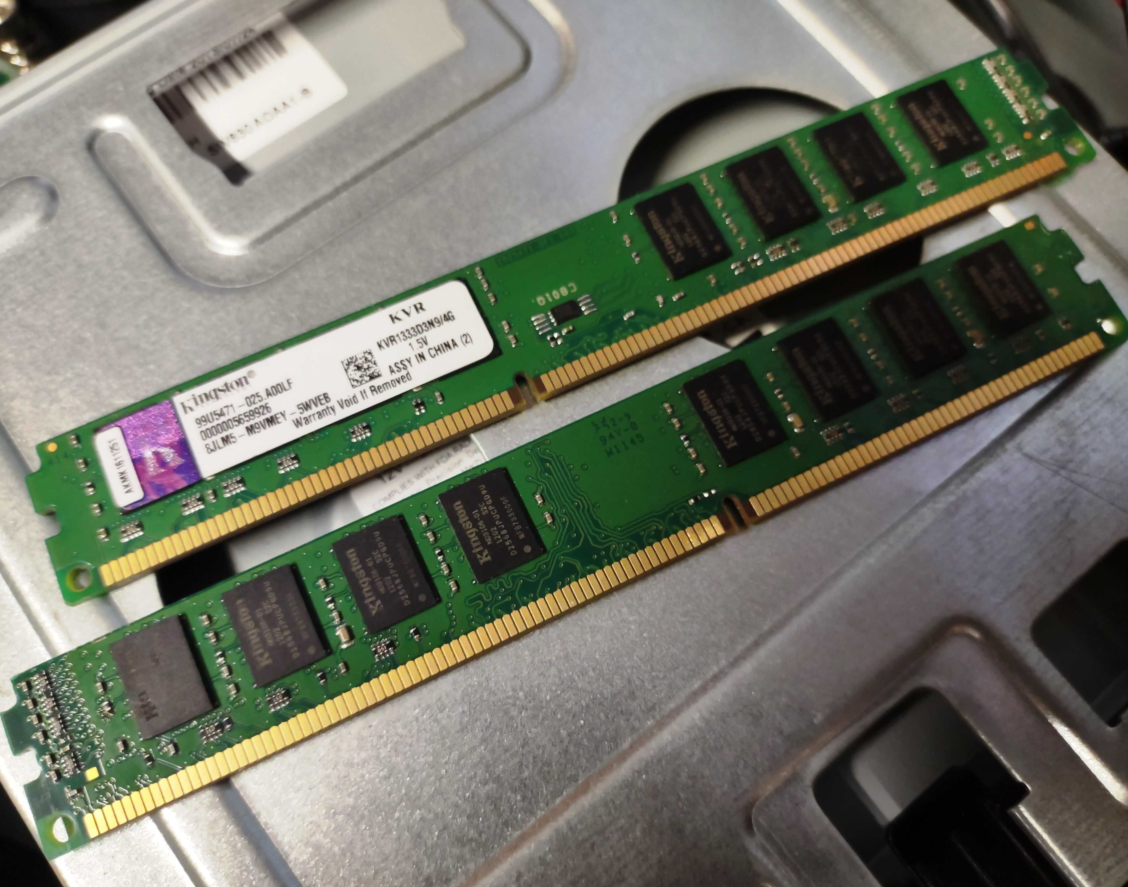 Vand Memorie RAM 8GB DDR3 Low Profile Kit 2x4GB/1333 Kingston