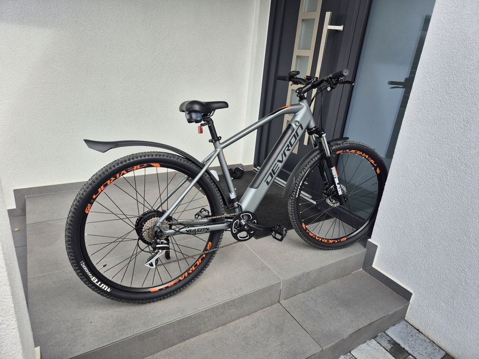 Bicicleta electrica Devron 100km autonomie