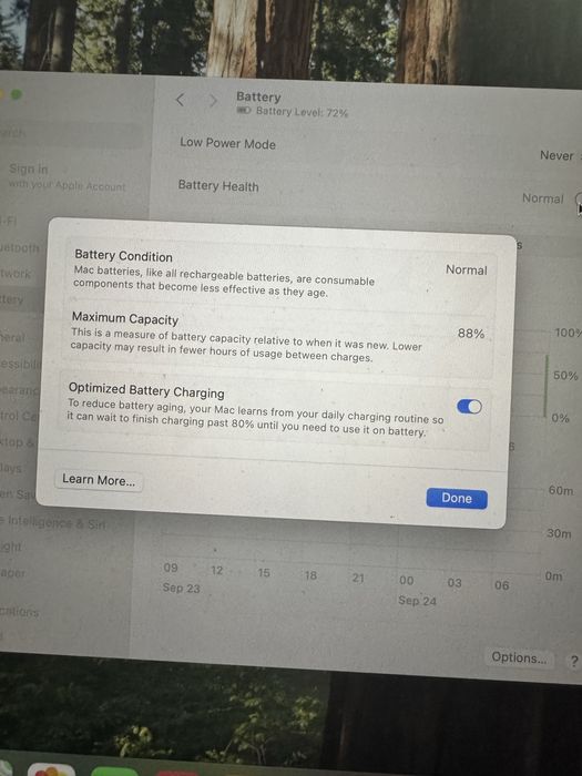 Macbook air 13 inch procesor M2, 256Gb midnight