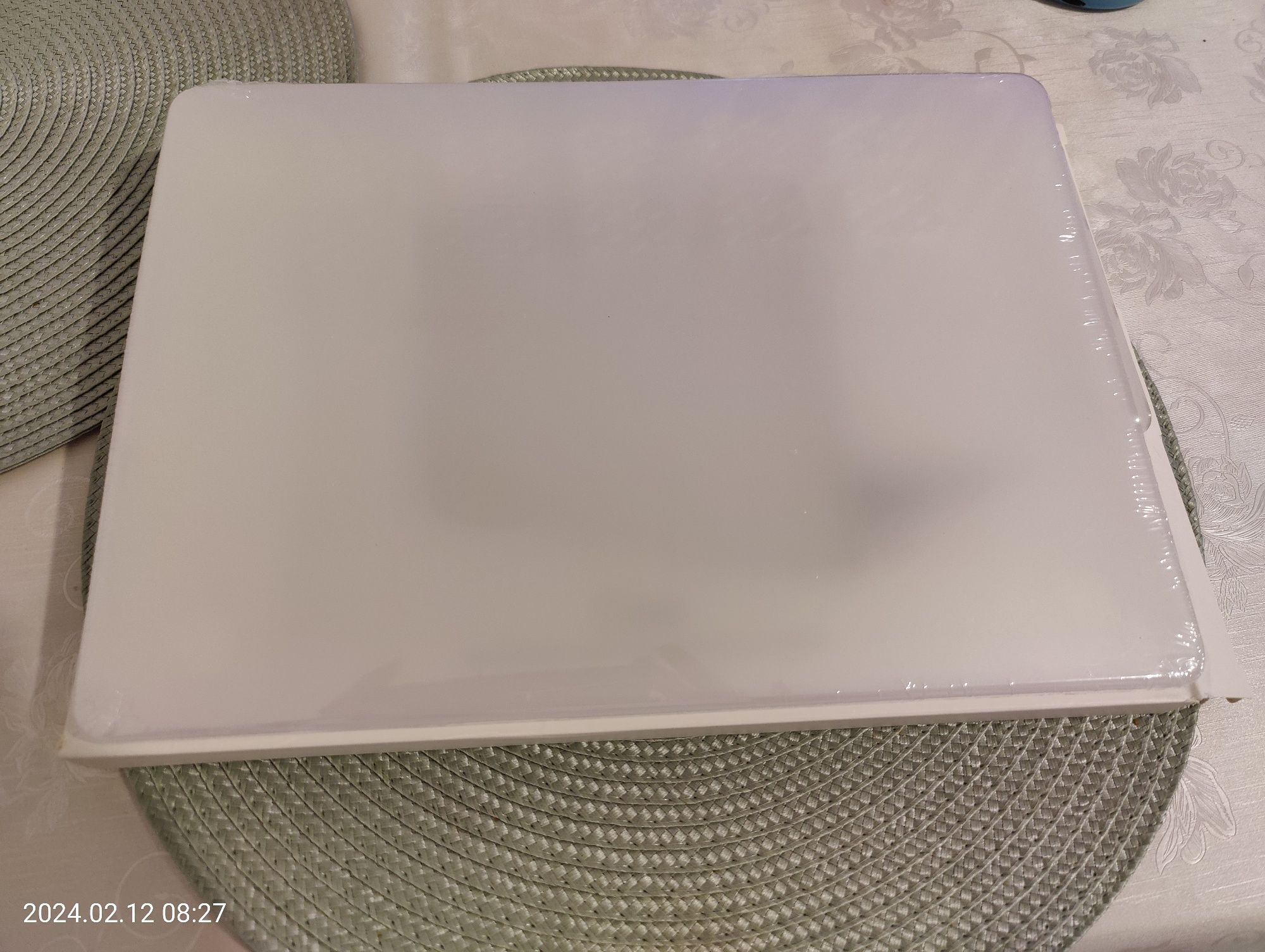 Кейс (чехол) Apple MacBook Pro 14"(2021){2023) матовые черный и белый