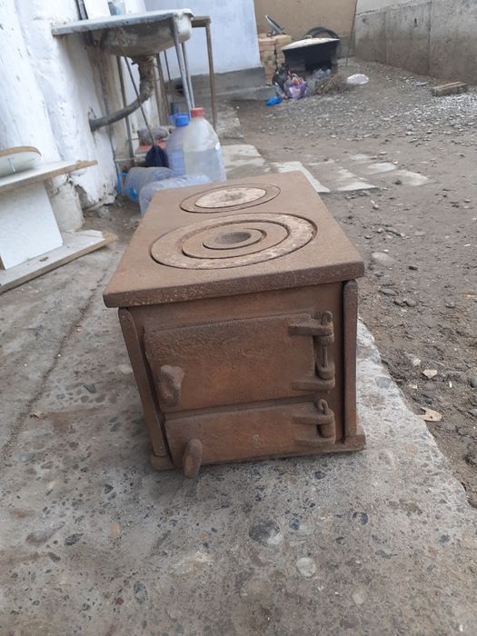 Чугунны разборный печь