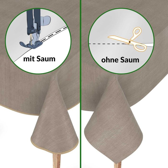 Градинска покривка за маса от мушама, може да се пере, овална