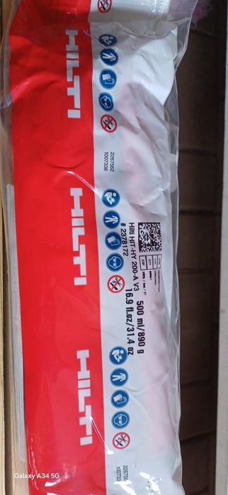 Ancora chimica HILTI...Pistol ancora chimică HILTI