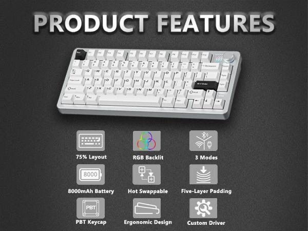 Клавиатура FURYCUBE F75