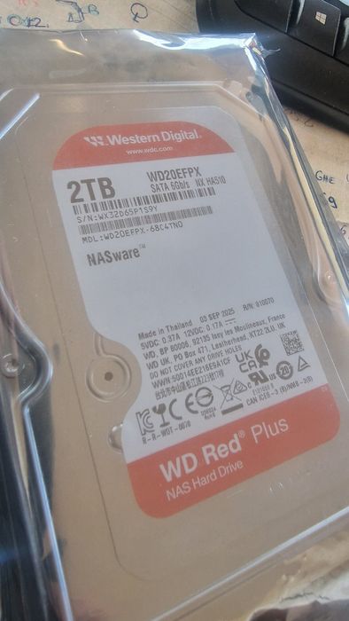 Hard Disk WD Red Plus 2TB SATA 3