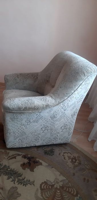 Canapea extensibilă cu 2 fotolii