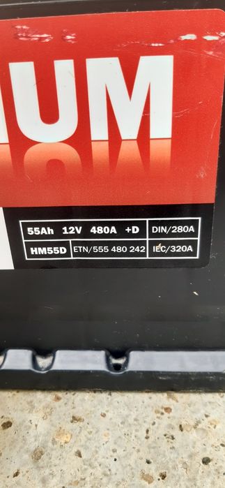 Baterie 12 v , 55 ah