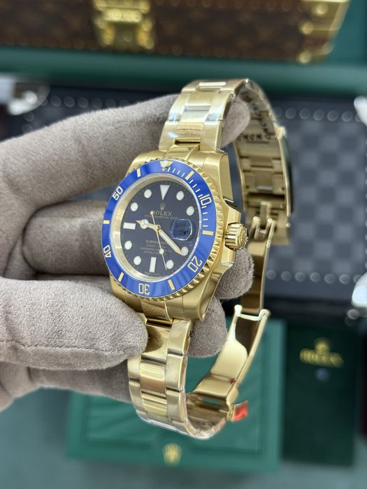 Rolex Submariner 41mm Gold Blue Dial