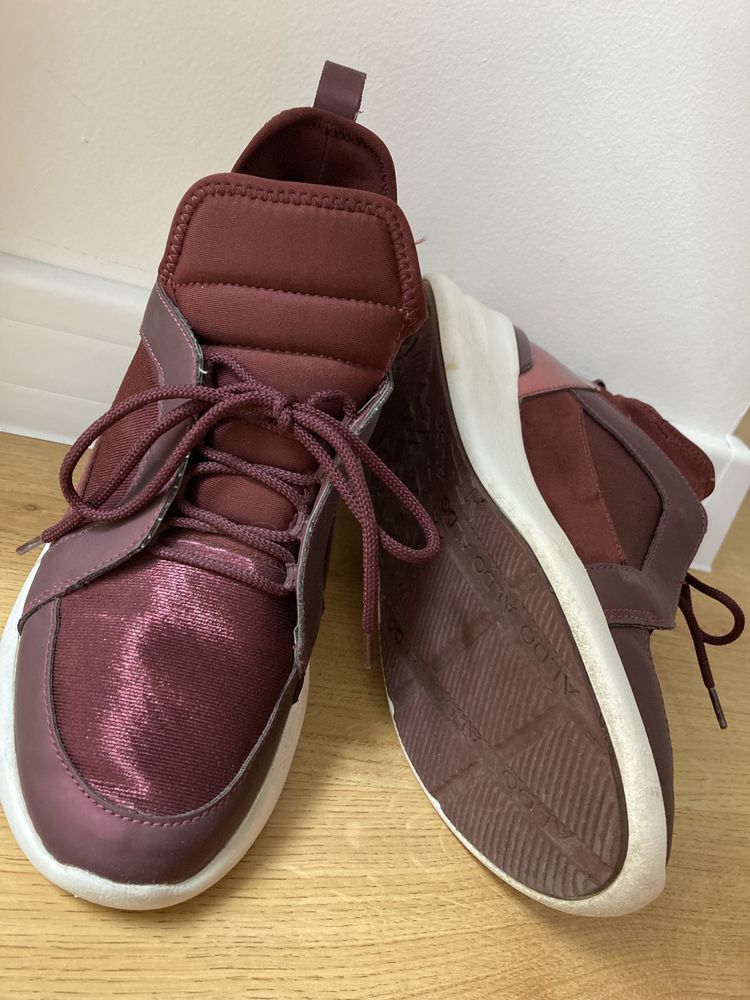 Маратонки ALDO бордо