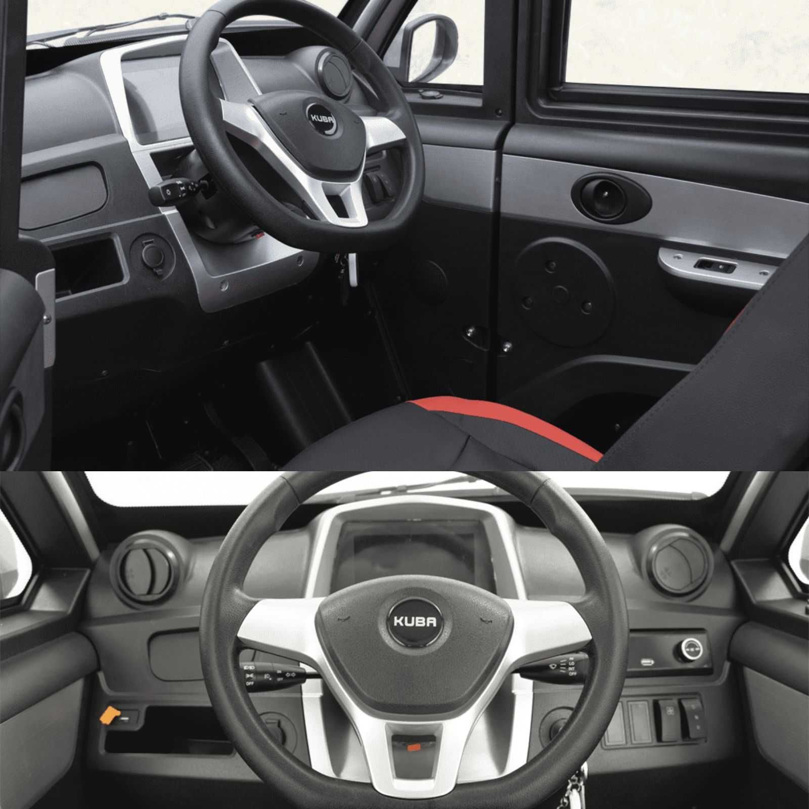 Cvadriciclu Electric Kuba City - Masina Electrica Fara Permis 90km aut