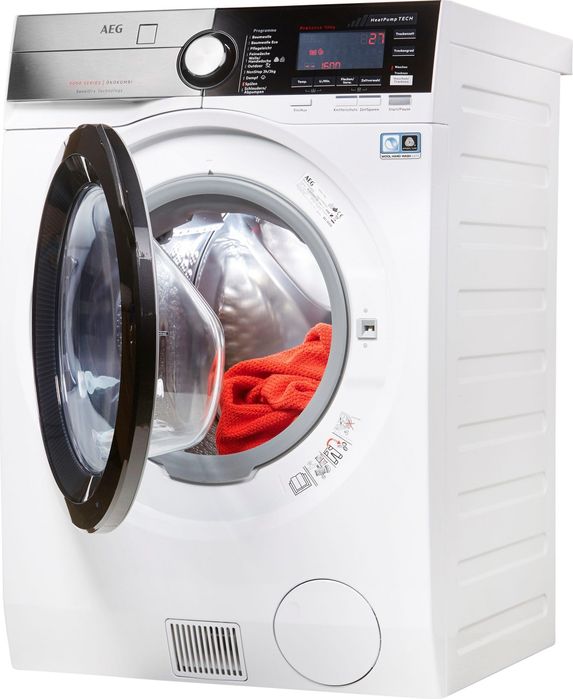 Пералня със сушилня с термопомпа AEG 9000 L9WBCN61B, серия 9, 10/6