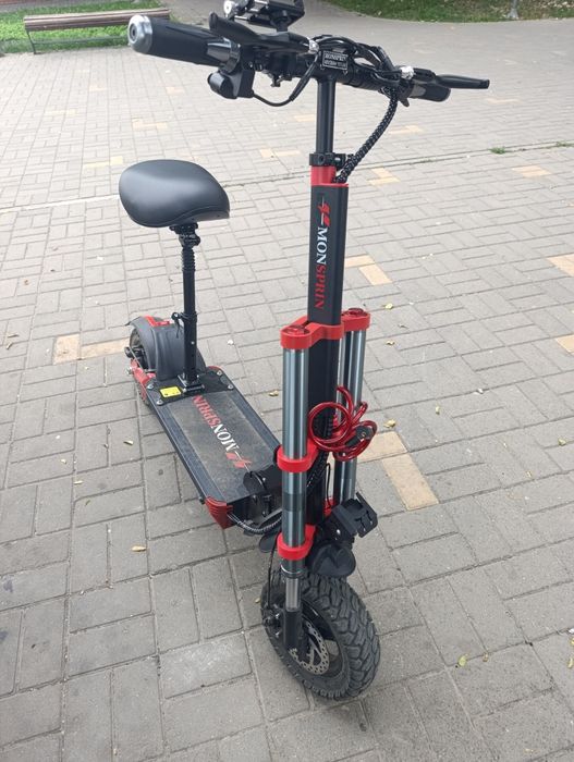 Электросамокат MONSPRIN Q18 48V28.6AH 1000W C40 черный