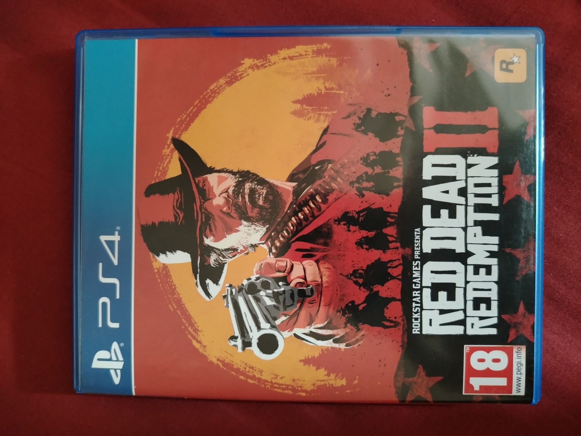 Диск на PS4 Red Dead Redemption 2