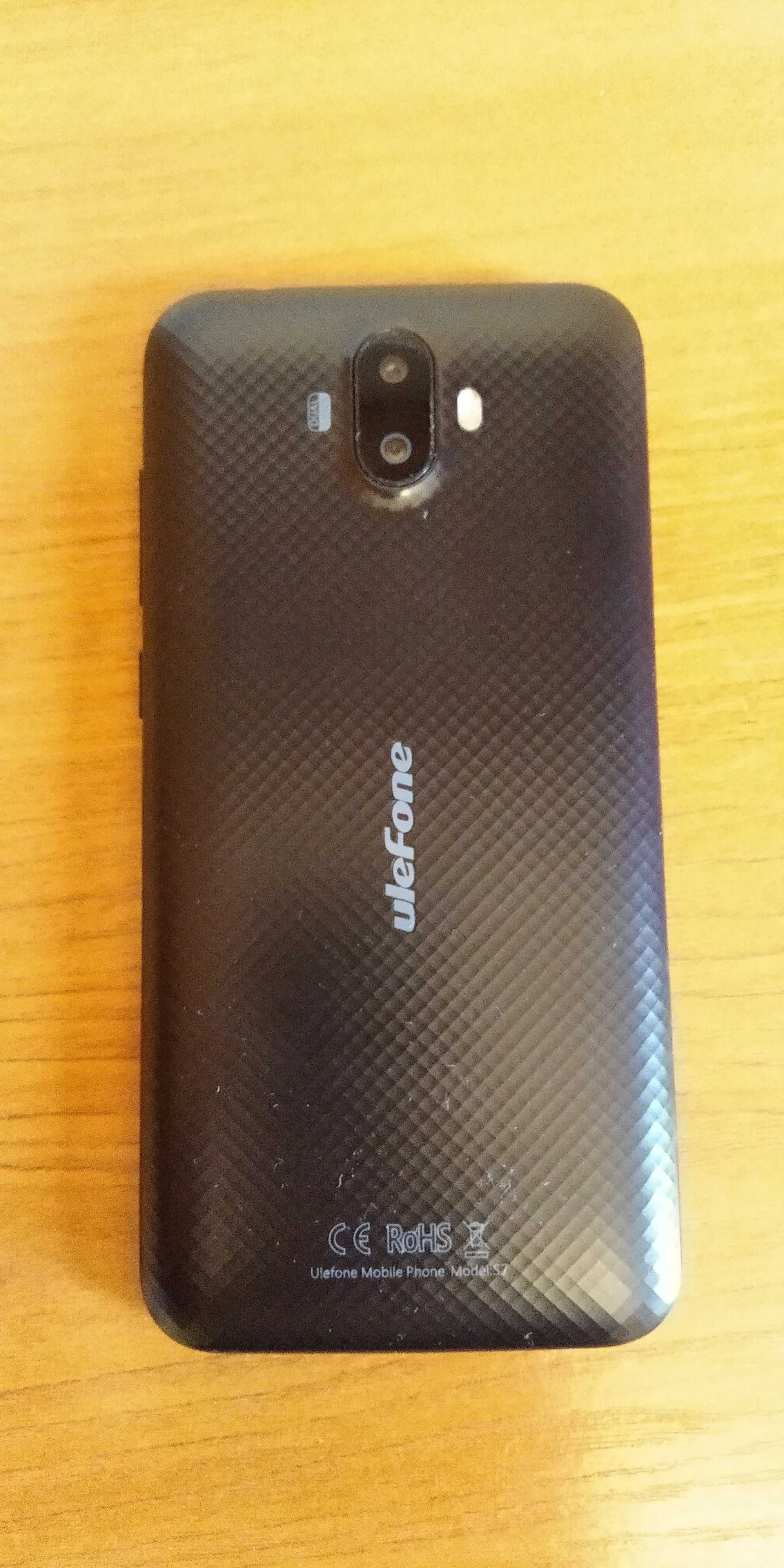 Смартфон Ulefone S7, Dual SIM, 8GB Storage, 1GB RAM, 3G, Black