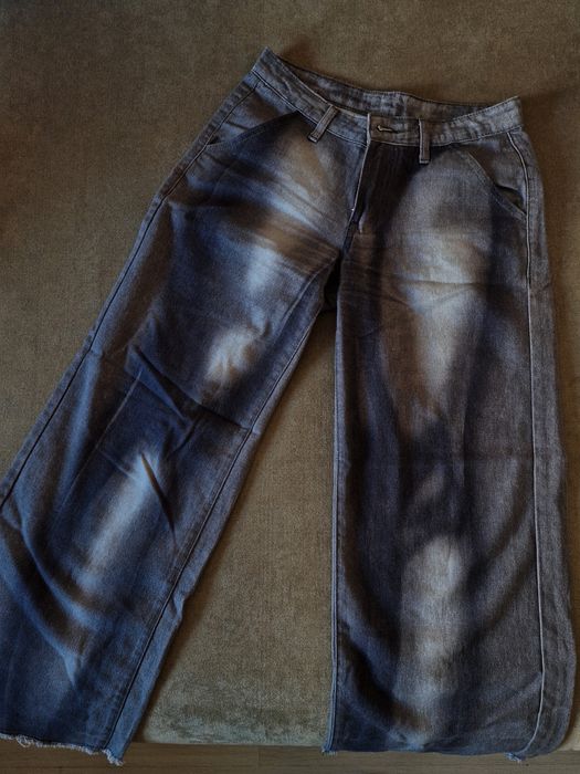 blugi baggy talie joasă